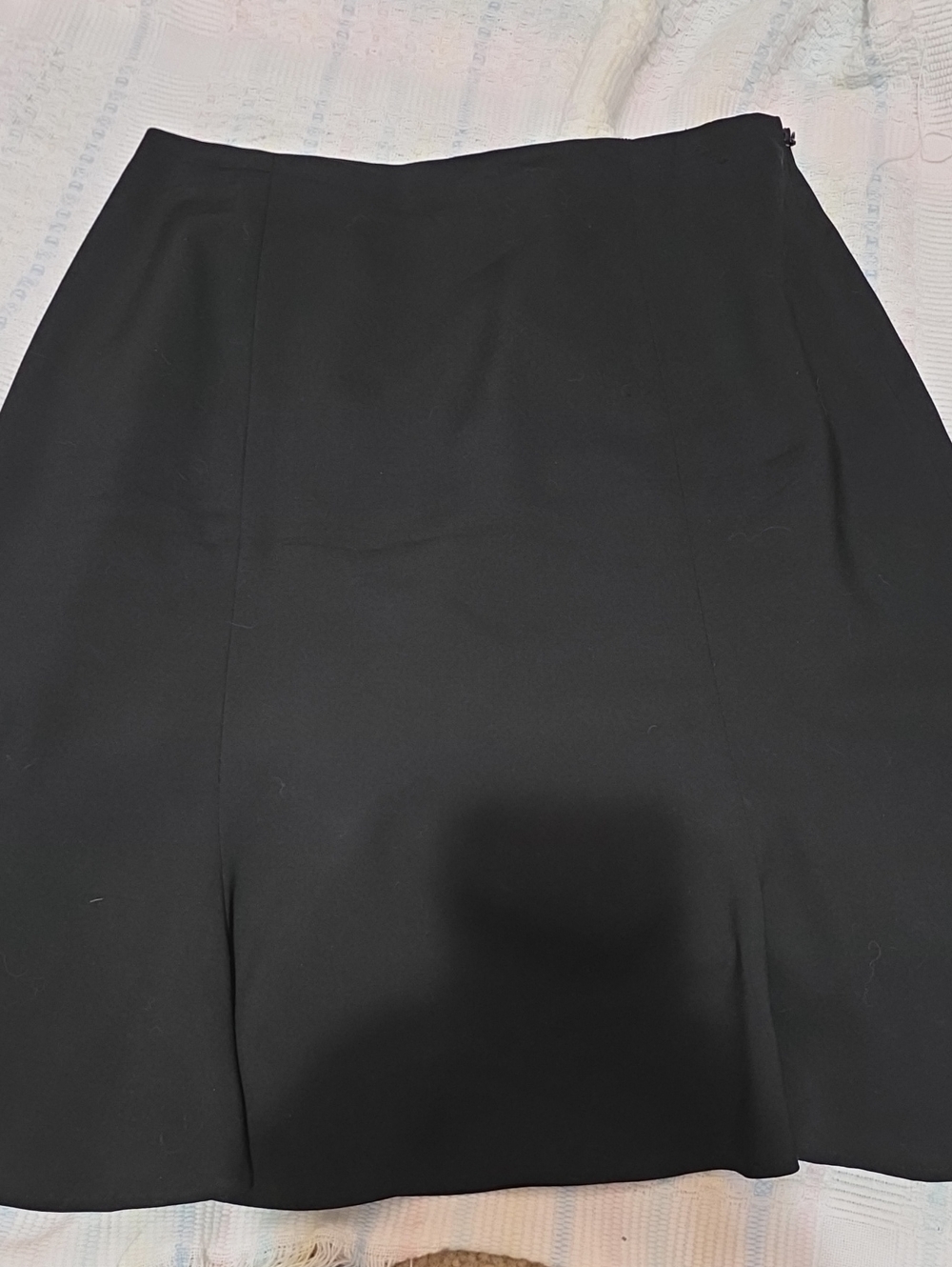 Classic Black A-Line Skirt, Sz 6.
